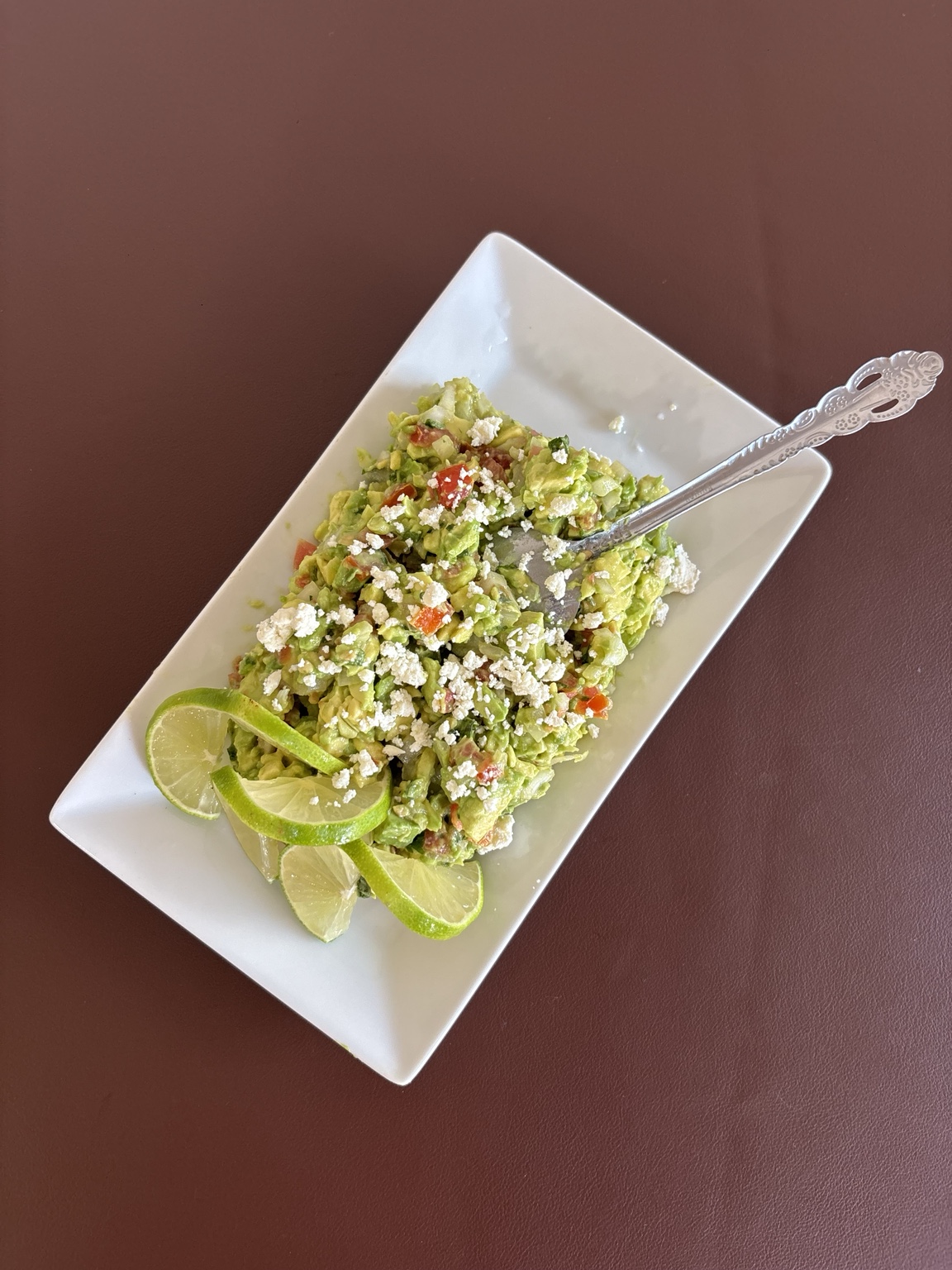 Orden de guacamole de Pollos Asados El Chispa