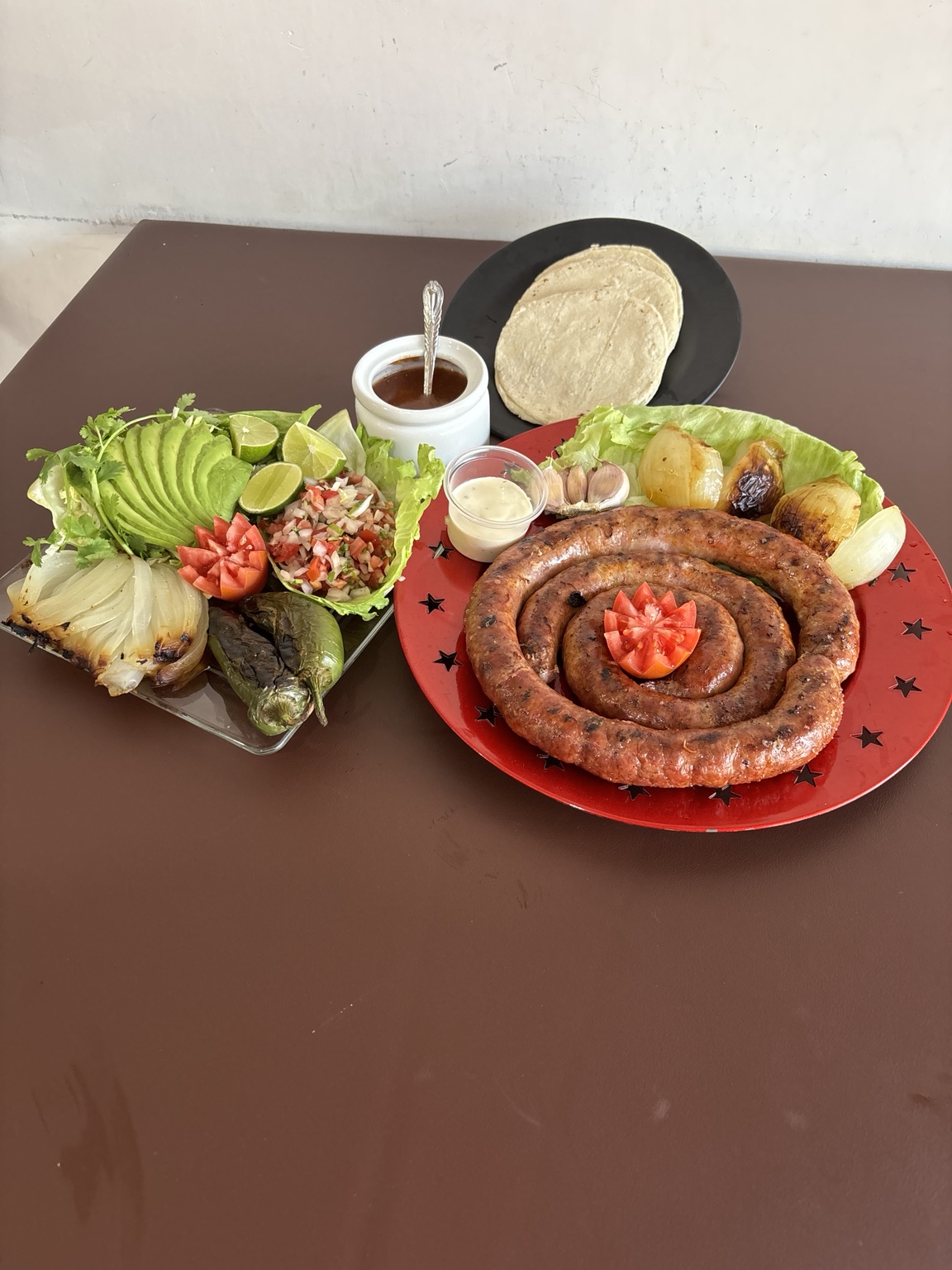 Longaniza enjamonada de Pollos Asados El Chispa